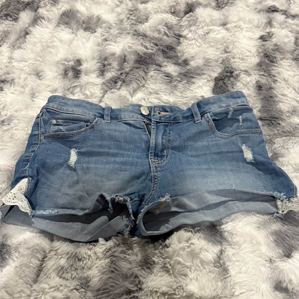 Trendy Blue Jean Shorts for Women